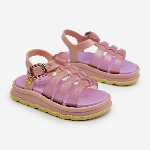 Sandalias Infantiles Perfumadas Velcro ZAXY NN385020 Morado púrpura 1