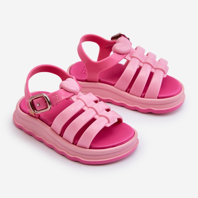 Sandalias Infantiles Velcro Perfumadas ZAXY NN385018 Rosa rosado 1