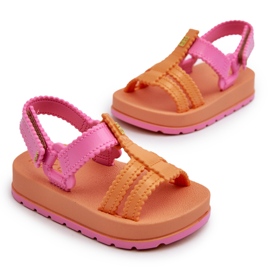 Sandalias Infantiles Velcro Perfumadas ZAXY LL385026 Naranja 9