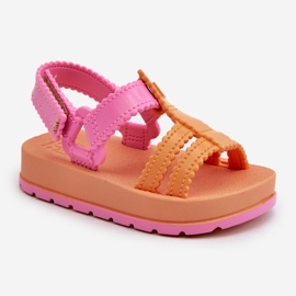 Sandalias Infantiles Velcro Perfumadas ZAXY LL385026 Naranja 7