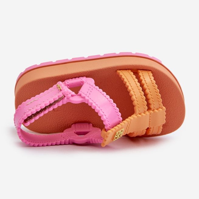 Sandalias Infantiles Velcro Perfumadas ZAXY LL385026 Naranja 2