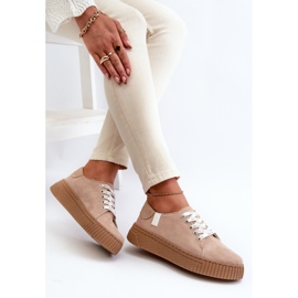 Zapatillas Mujer Memory Foam System Big Star NN276002 Beige oscuro 4