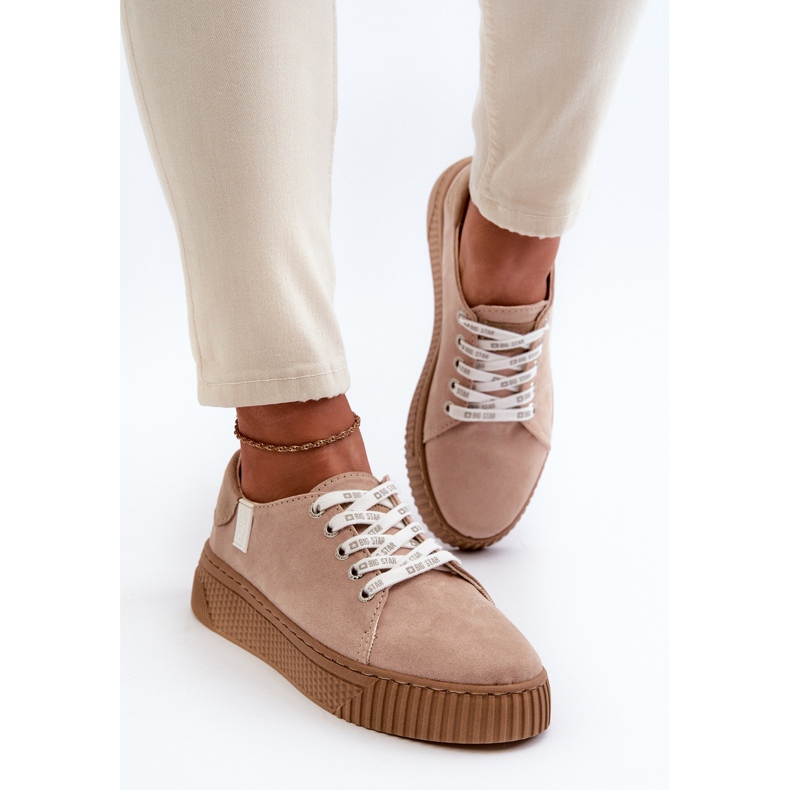 Zapatillas Mujer Memory Foam System Big Star NN276002 Beige oscuro 1