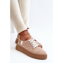 Zapatillas Mujer Memory Foam System Big Star NN276002 Beige oscuro 5