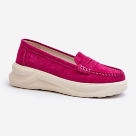 Mocasines Mujer Ante Fucsia Filidia rosado 5