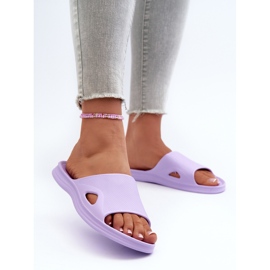 Pantuflas Clásicas Mujer Morado Juniria púrpura 2