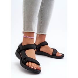 Sandalias Deportivas Ligeras Mujer Negro Lumeria 2