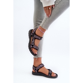 Sandalias Deportivas Ligeras Mujer Negro y Rosa Lumeria rosado 6