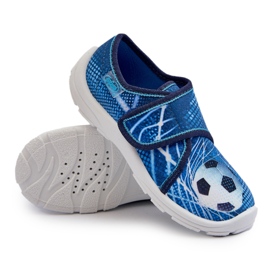 Pantuflas Infantiles Befado cierre adhesivo 974X312 Azul 7