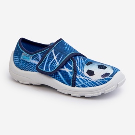 Pantuflas Infantiles Befado cierre adhesivo 974X312 Azul 5