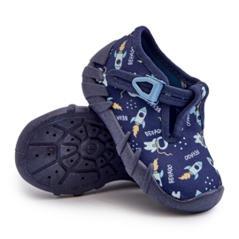 Pantuflas Infantiles Cómodas BEFADO 110N482 Azul Marino 7