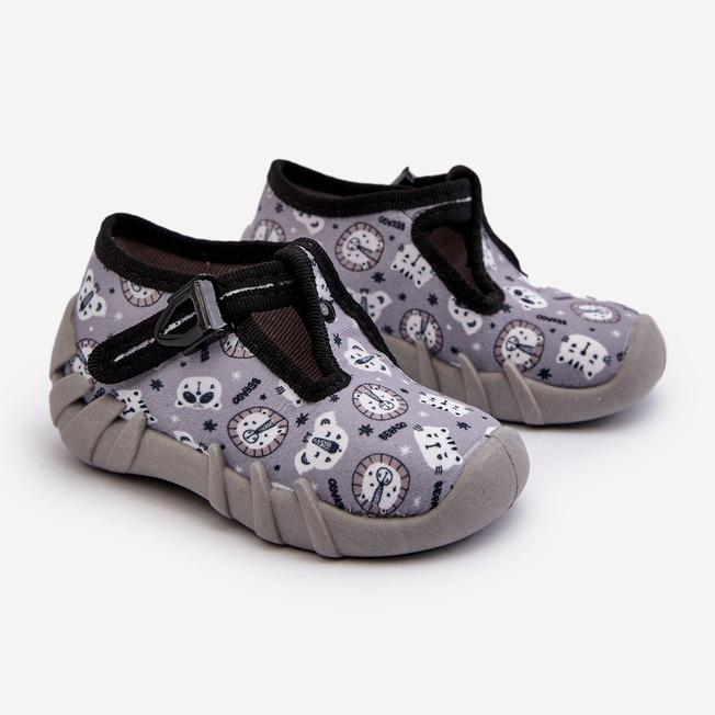 Pantuflas Infantiles Cómodas BEFADO 110N488 Gris 1