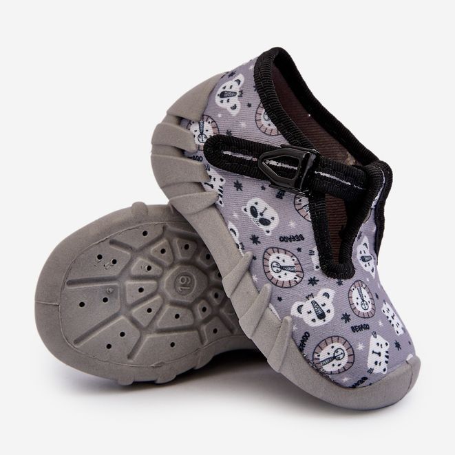 Pantuflas Infantiles Cómodas BEFADO 110N488 Gris 2