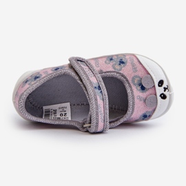 Bailarina Befado Con Osito 209P038 Gris-Rosa 2