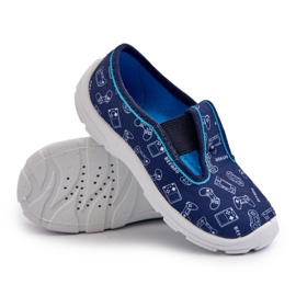 Pantuflas Infantiles Befado Zapatos 975X182 Azul Marino 6