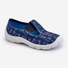 Pantuflas Infantiles Befado Zapatos 975X182 Azul Marino 4