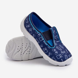 Pantuflas Infantiles Befado Zapatos 975X182 Azul Marino 2