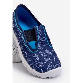 Pantuflas Infantiles Befado Zapatos 975X182 Azul Marino 3