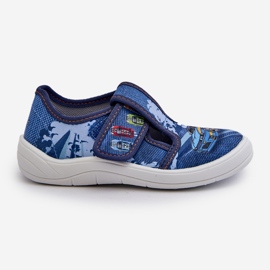Pantuflas Infantiles cierre adhesivo Befado 911X022 Azul 6