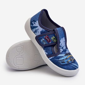 Pantuflas Infantiles cierre adhesivo Befado 911X022 Azul 4