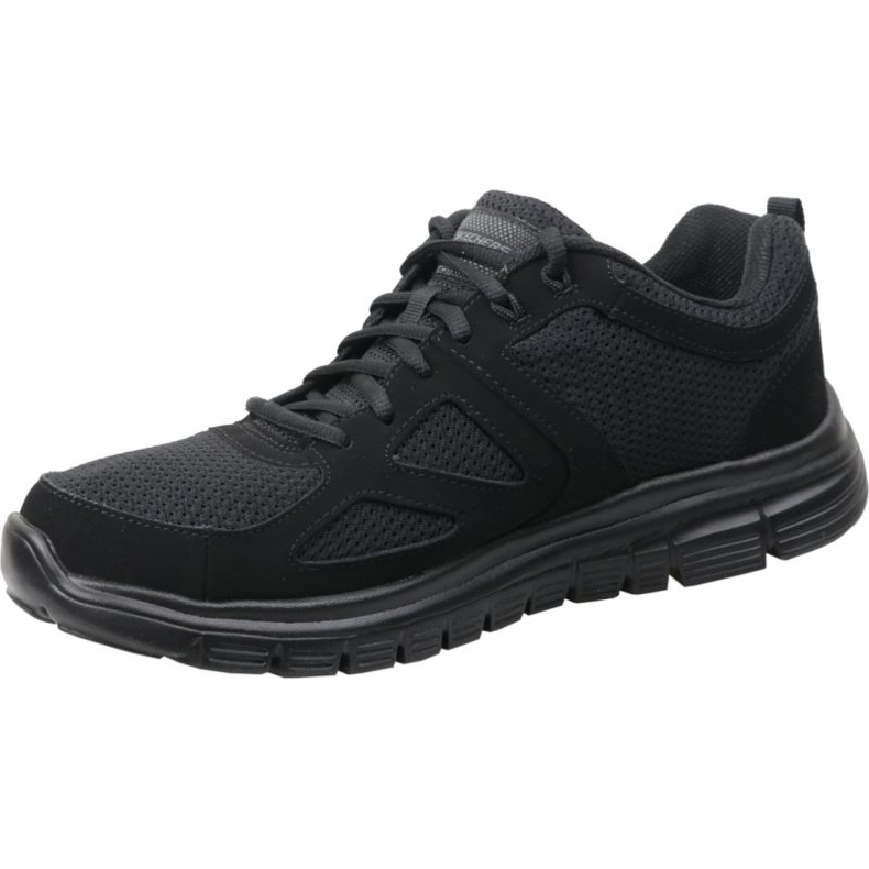 Zapatos Skechers Burns 52635-BBK negro 1
