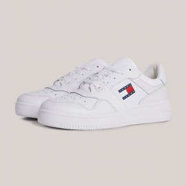 Tommy Hilfiger Retro Basket Ess M Zapatos EM0EM01395YBR blanco 1