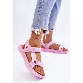 Sandalias Mujer Big Star LL274A100 Rosa rosado 5