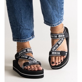 Sandalias plataforma negras Big Star NN274A525 negro 1 Sandalias plataforma negras Big Star NN274A525 negro 1