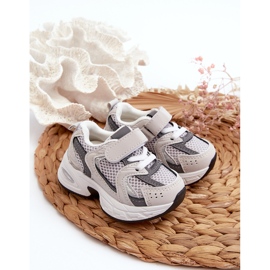 Zapatillas Infantiles Velcro Zapatillas Deportivas Gris Rulagia 5