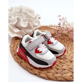 Deportivas Infantiles Velcro Krissandra Rojas rojo 2