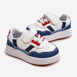 Zapatillas deportivas clásicas infantiles Marlin Denim azul 2 Zapatillas deportivas clásicas infantiles Marlin Denim azul 2