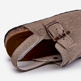 Chanclas Infantiles con Plataforma de Corcho Gris Vulagia 3