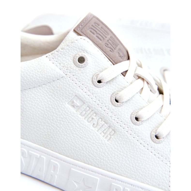 Hombres Big Star Sneakers LL174131 Blanco 2