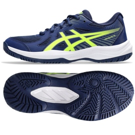 Zapatillas voleibol Asics Upcourt 6 Gs Jr 1074A045 400 azul 1