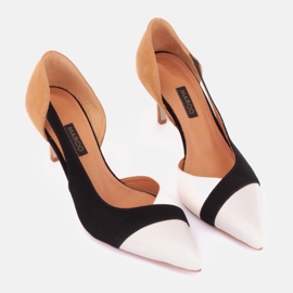 Marco Shoes Tacones de martini negro 4