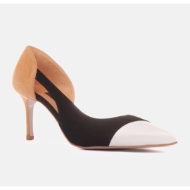 Marco Shoes Tacones de martini negro 1