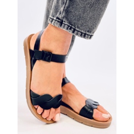 Sandalias mujer Olivo Negras negro 5