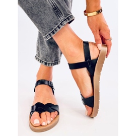 Sandalias mujer Olivo Negras negro 4