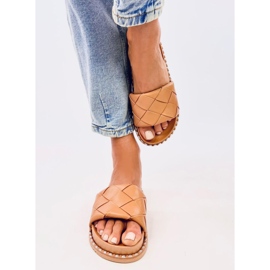 Zapatillas casa mujer Sunny Khaki beige 3