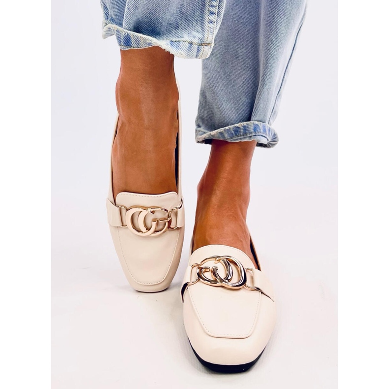 Mocasines Mujer Elisa Beige 1