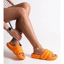 Pantuflas Haile de espuma naranja 1 Pantuflas Haile de espuma naranja 1