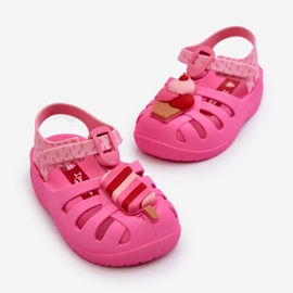 Sandalias Infantiles Velcro 83486 Ipanema Summer Xiii Baby Rosa 2