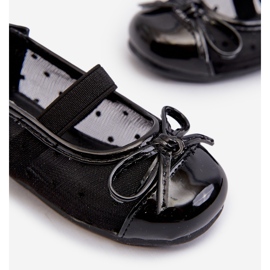 Bailarinas infantiles con lazo, Negro Jellema 3