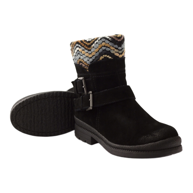 Trabajadores con aislamiento de cuero Filippo 392 negro 3