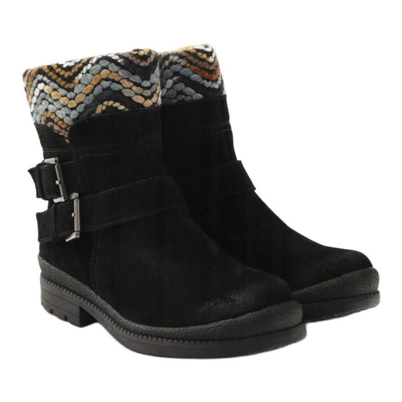 Trabajadores con aislamiento de cuero Filippo 392 negro 4