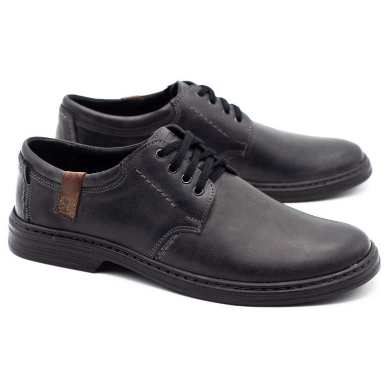 Joker Zapatos hombre piel 415 gris 2