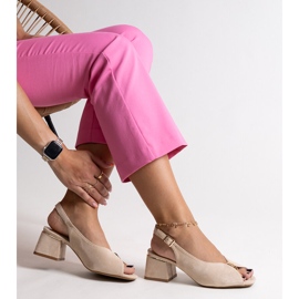 Sandalias bloque beige Ayat 1