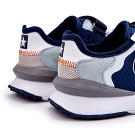 Sistema de espuma de memoria de zapatillas para niños Big Star LL374225 Navy Blue azul 1