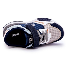 Sistema de espuma de memoria de zapatillas para niños Big Star LL374225 Navy Blue azul 2