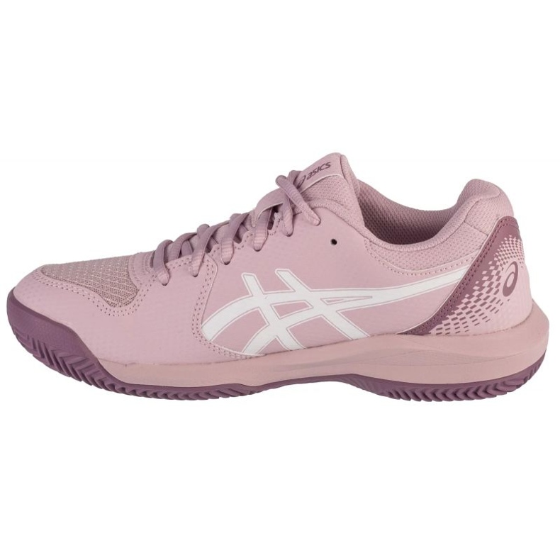 Zapatillas de tenis Asics Gel-Dedicate 8 Clay 1042A255-701 rosa 1
